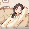 橙子的三口之家
